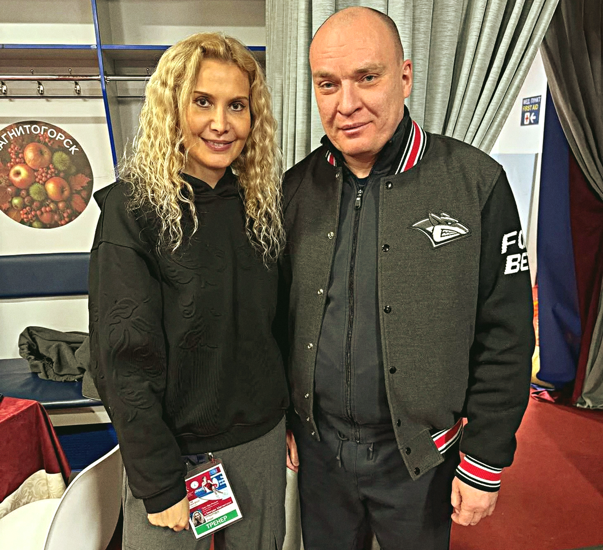 Андрей Разин и Этери Тутберидзе