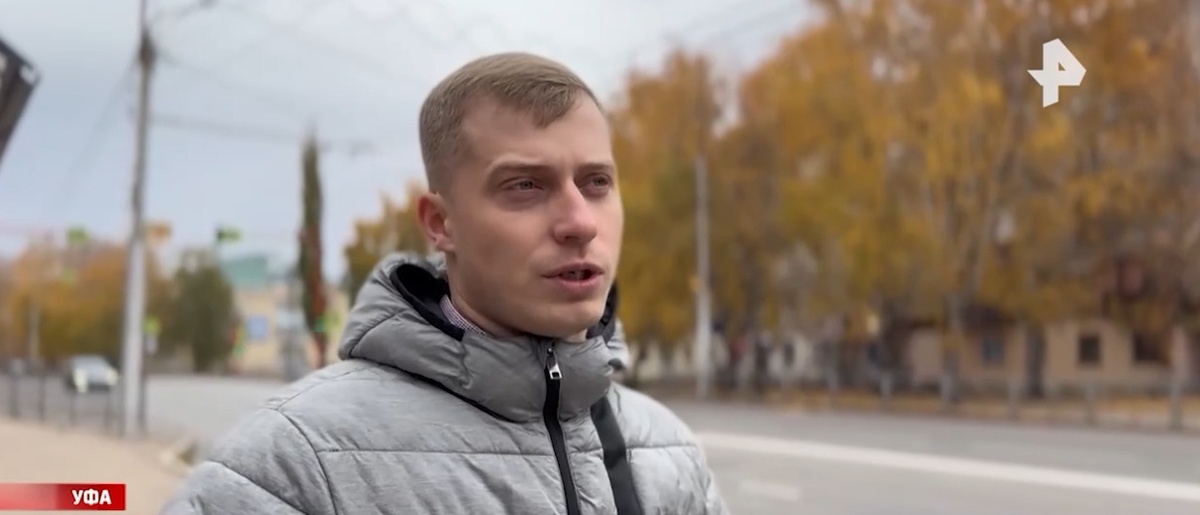 Александр Антипин / кадр из видеосюжета РЕН ТВ