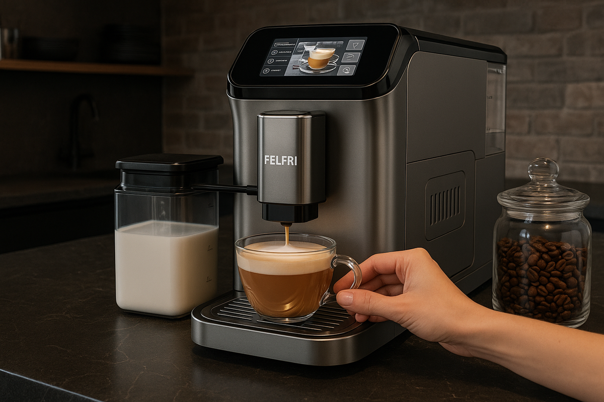 Кофемашина автоматическая для дома