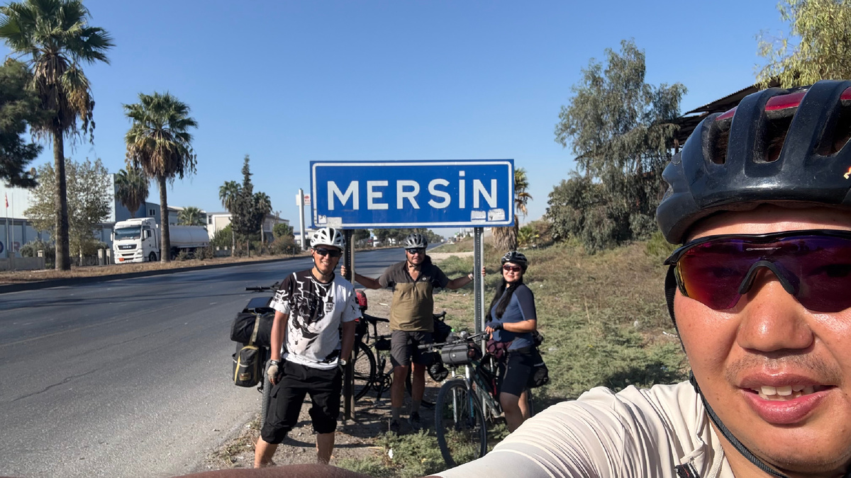 Финиш веломаршрута!