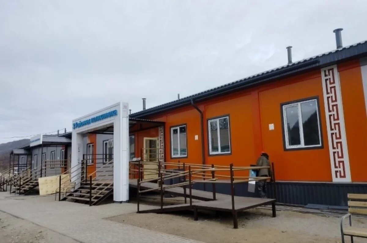    Новая поликлиника и спортзал в форме юрты появятся в Орлике