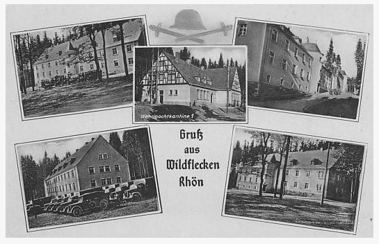 В Wildflecken (Бавария) находился учебно-тренировочный лагерь вермахта. Судя по гугл-снимкам, что-то подобное существует там и по сей день. (https://maps.app.goo.gl/ovmjinC7Dt9osXcs6)