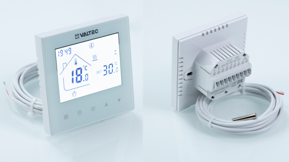 Обновлённый двухконтурный хронотермостат VT.AC634