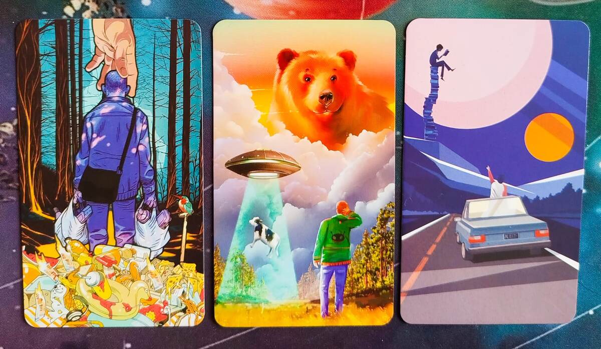 НЕОБХОДИМО СКОНЦЕНТРИРОВАТЬСЯ НА ПРОБЛЕМЕ И ВЫБРАТЬ ТУ КАРТУ, КОТОРАЯ БОЛЬШЕ ВСЕГО НРАВИТСЯ