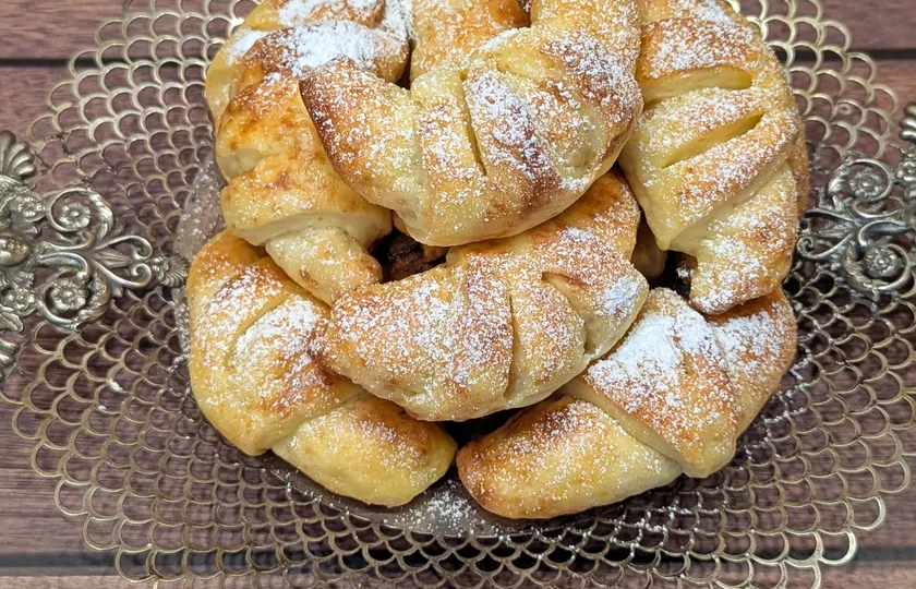 Творожные рогалики: тот самый вкус из детства. Выпечка за 25 минут