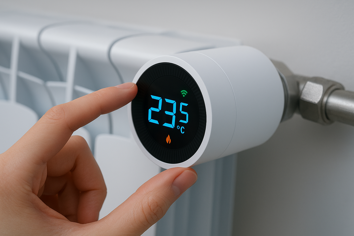 Умные термоголовки для центрального отопления - весьма требовательные к элементам питания устройства.