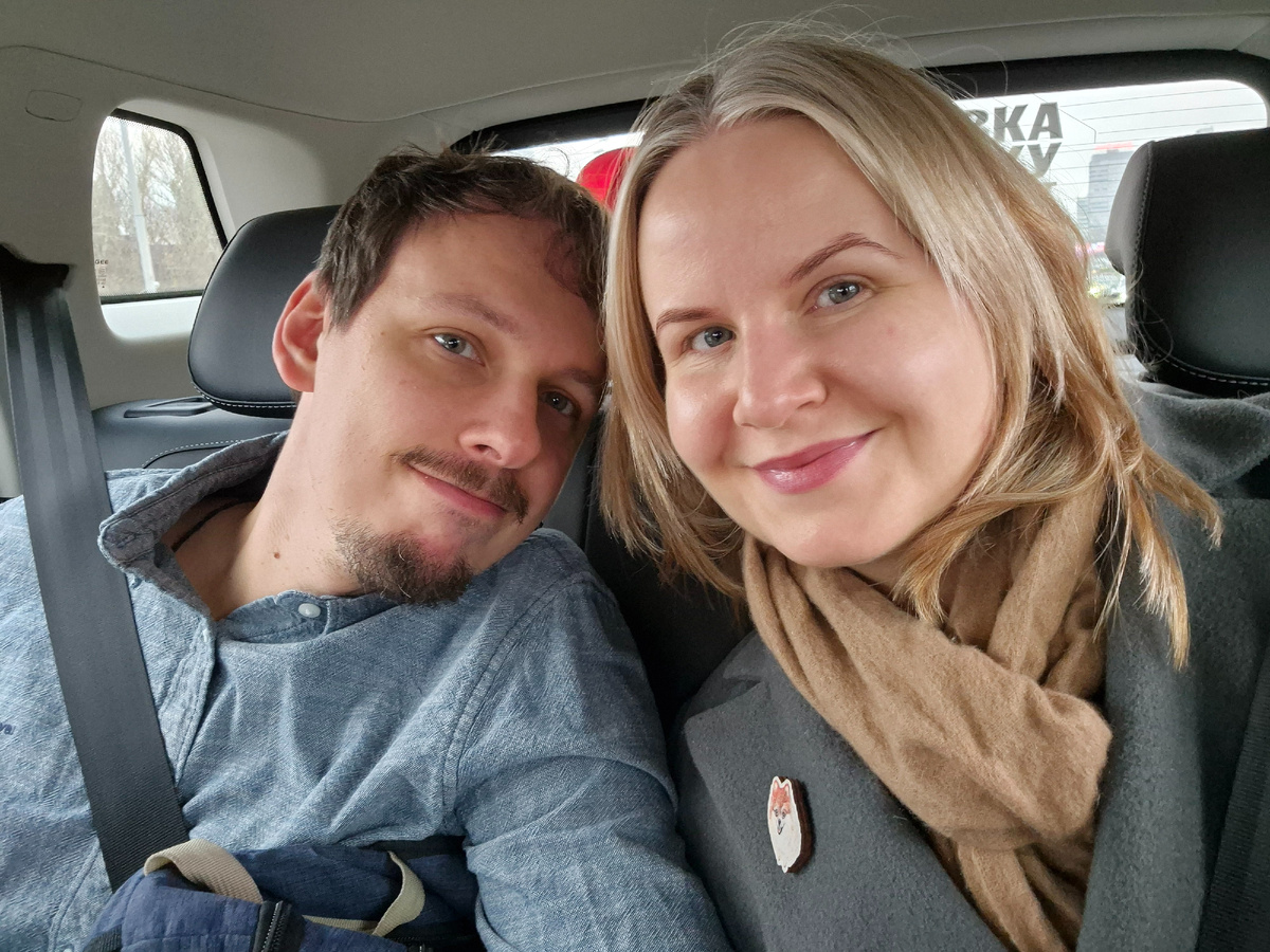 Ваня и я в такси