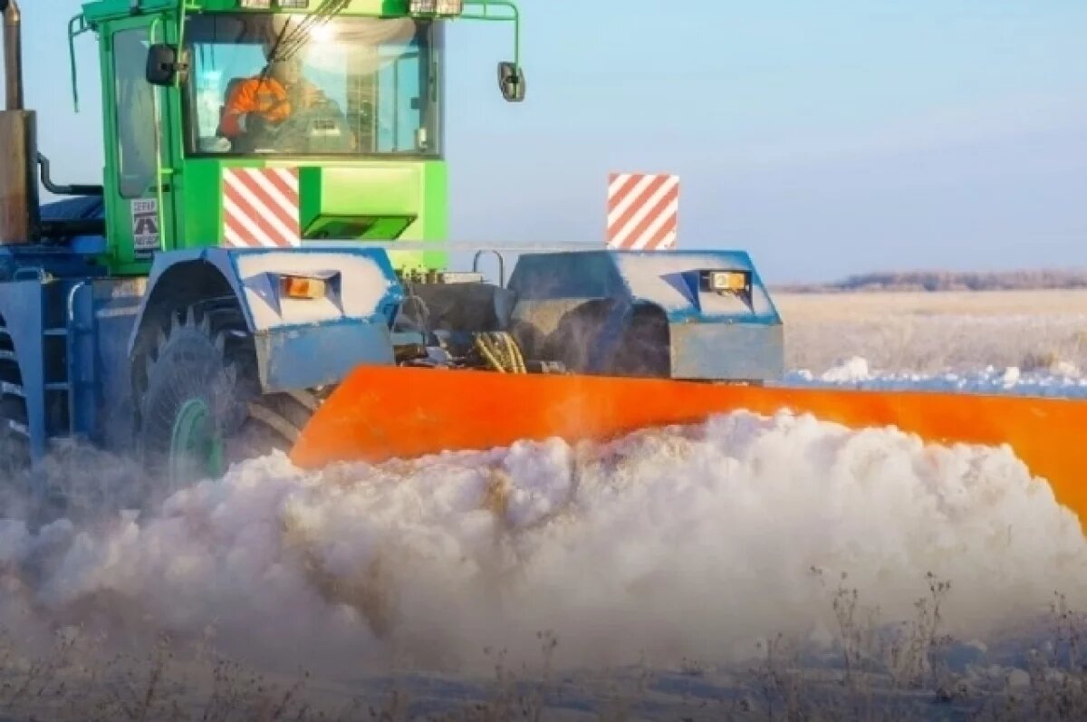    В регионе уже началась подготовка к строительству зимних автодорог.