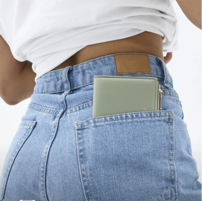 Женский кошелек Mon & Kelle - цвет оливковый