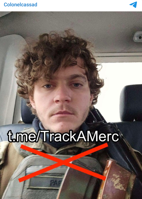    Скриншот: Telegram/Colonelcassad