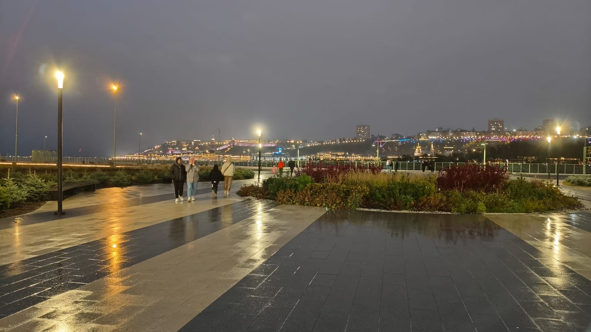 Стрелка в Нижнем Новгороде.