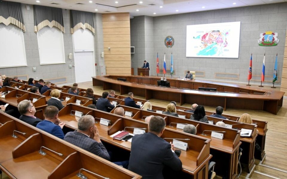    Заседание в мэрии Барнаула по затройке