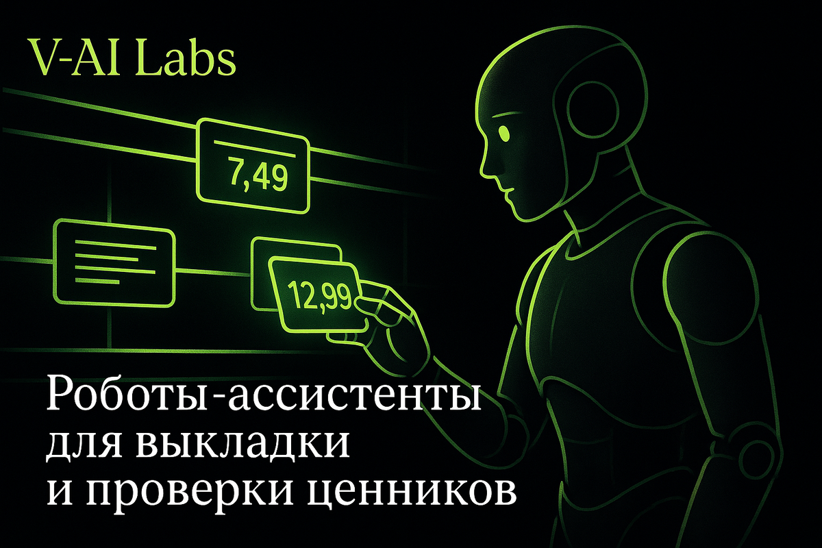    Как упростить выкладку ценников с помощью робота-ассистента