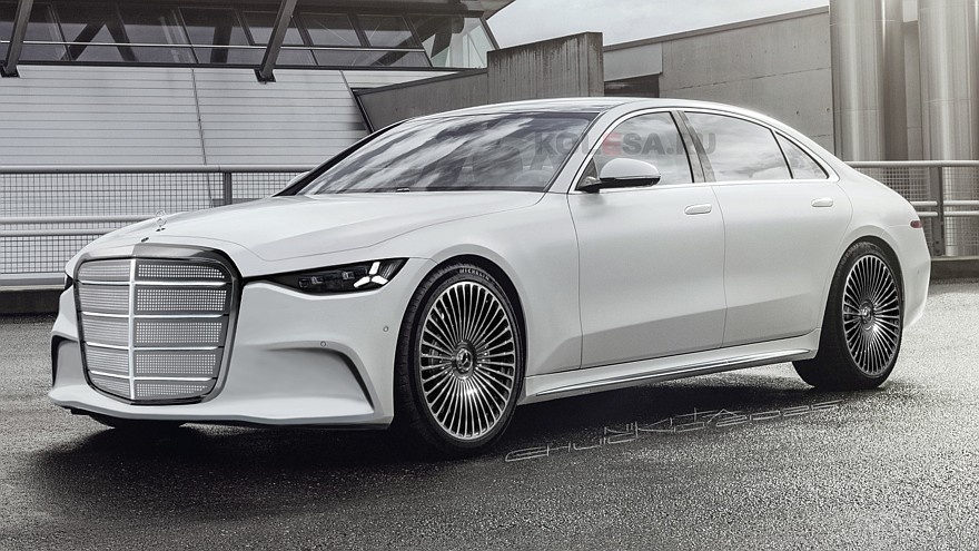    Рендер нового Mercedes-Benz S-класса