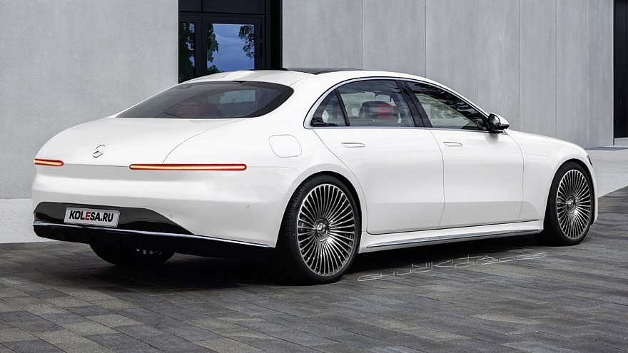   Рендер нового Mercedes-Benz S-класса