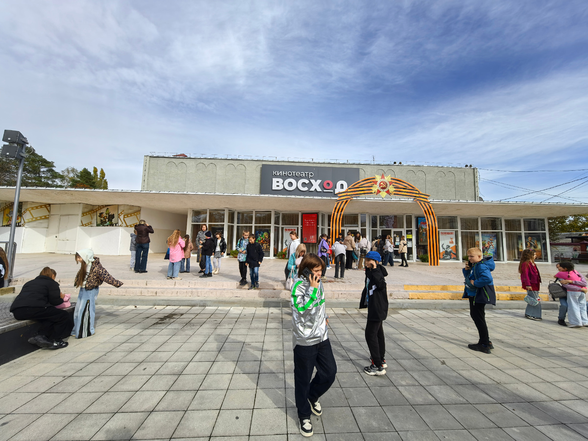 Единственный в Лабинске кинотеатр 