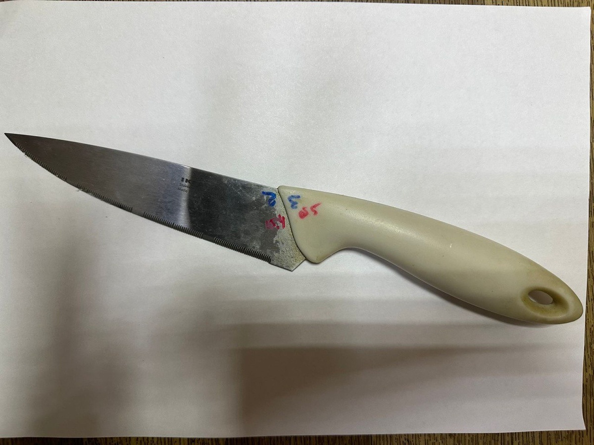 Женщина скончалась на месте от колото-резаного ранения