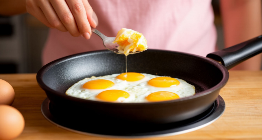    Не сало и не сливочное масло: вот на чем жарят яичницу продуманные хозяйки - заучите наизусть