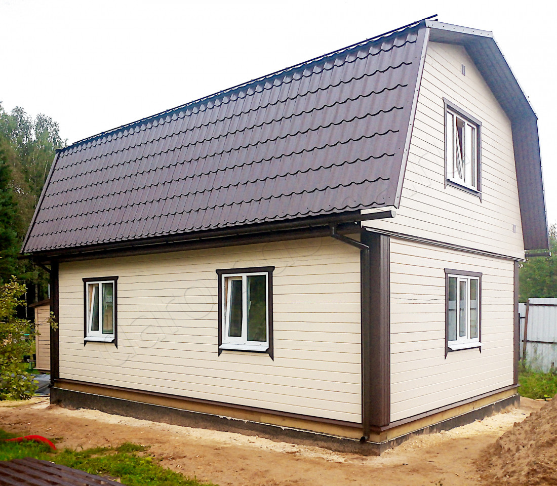 Дом из бруса в селе Поречье