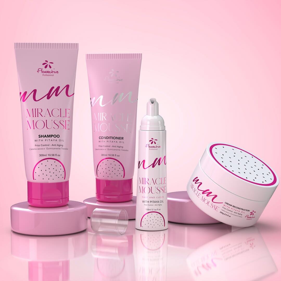 Серия проф средств Miracle Mousse для домашнего ухода