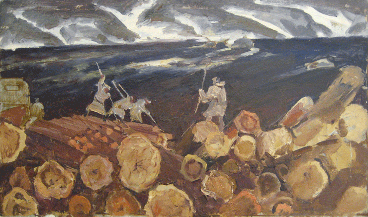 Сплавщики леса. 1970
