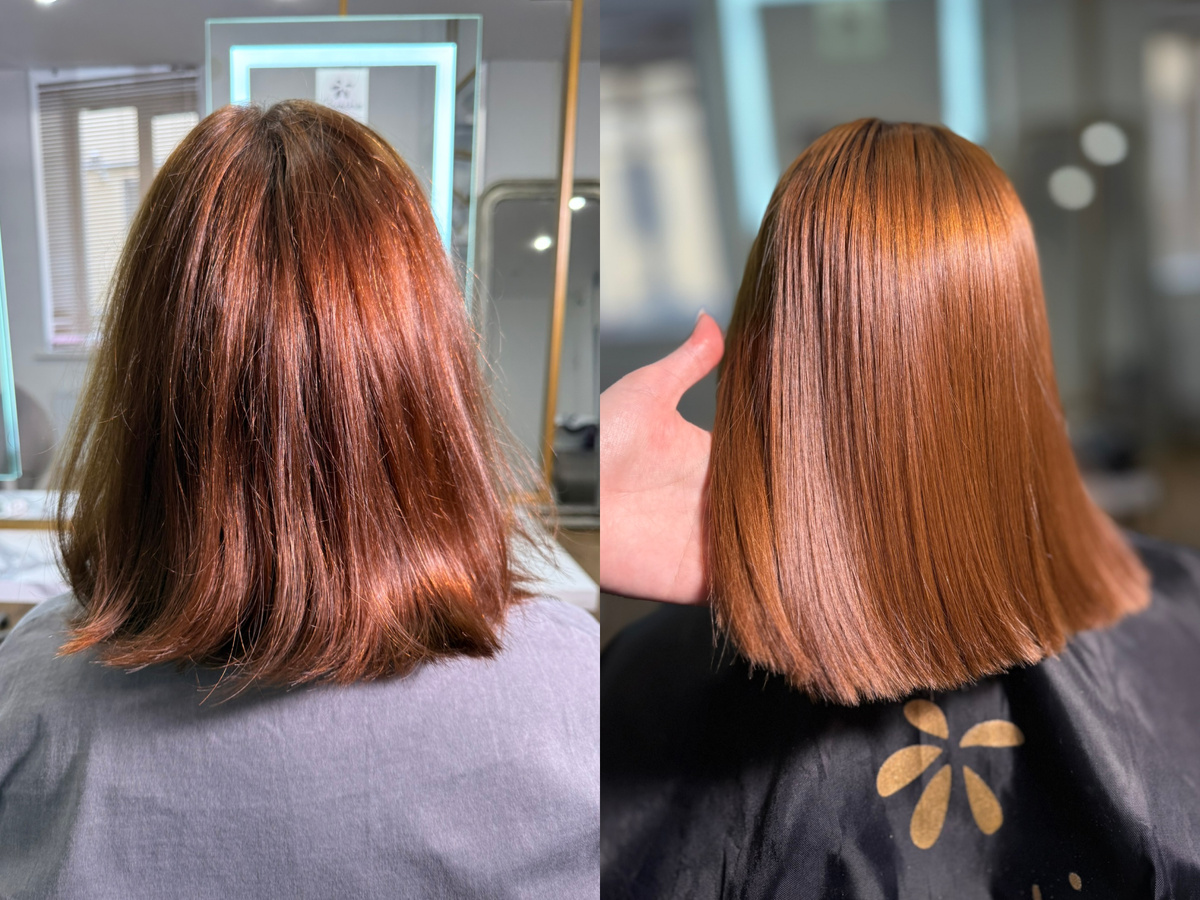 Натуральное стойкое выпрямление Floractive до 1 года