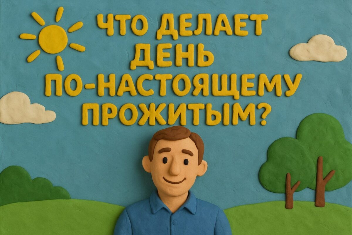 Что делает день по-настоящему прожитым Взгляд опытного практика на ценность момента