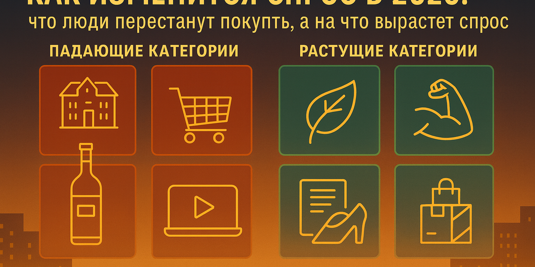 Как изменится спрос в 2026: что люди перестанут покупать, а на что вырастет спрос