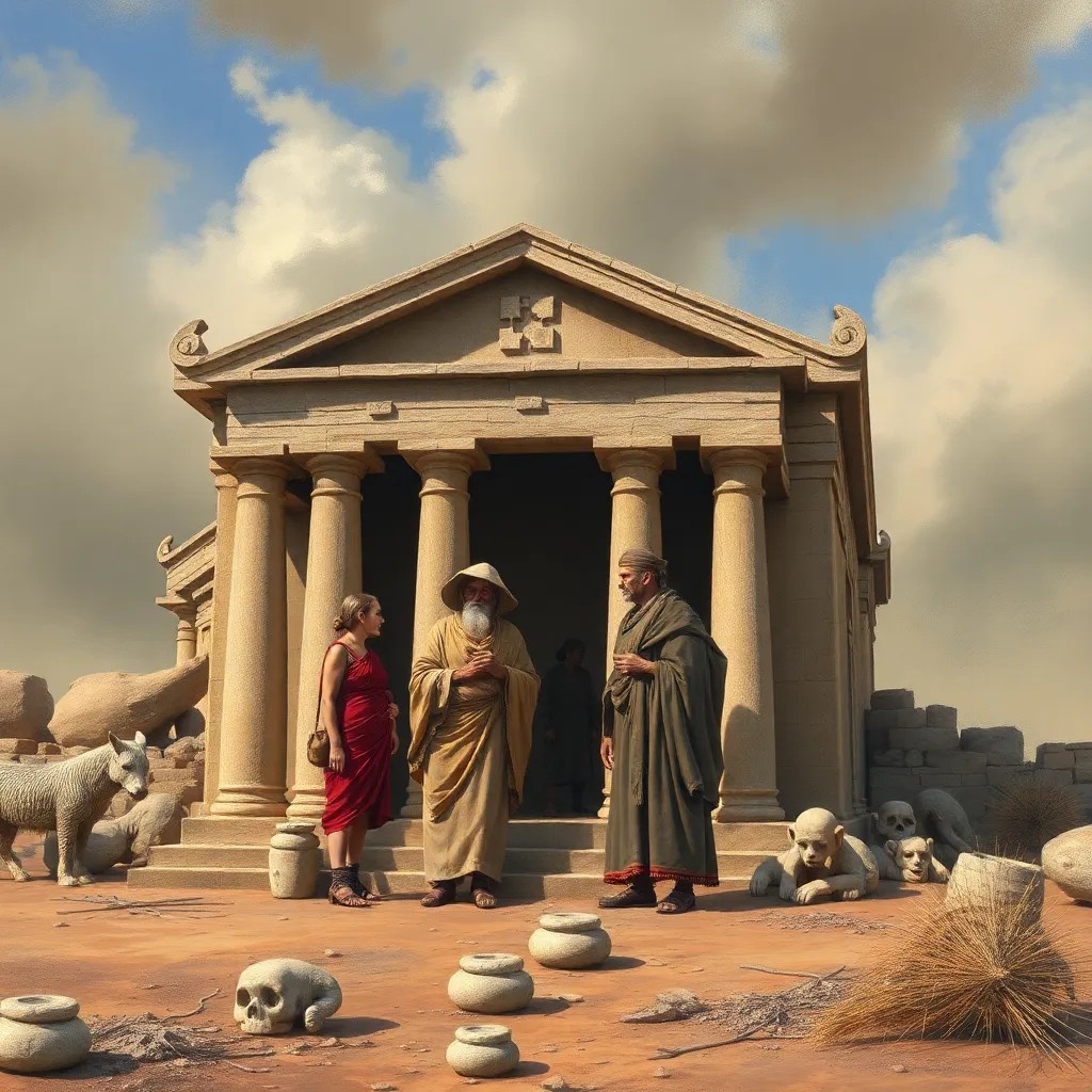 Иллюстрация "Ассирия после падения".