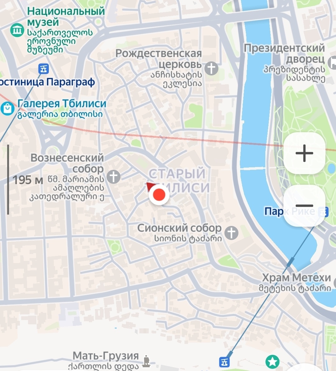 Скриншот с Яндекс Карт.