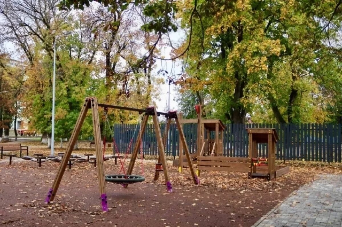    В станице Тбилисской по нацпроекту благоустроили сквер