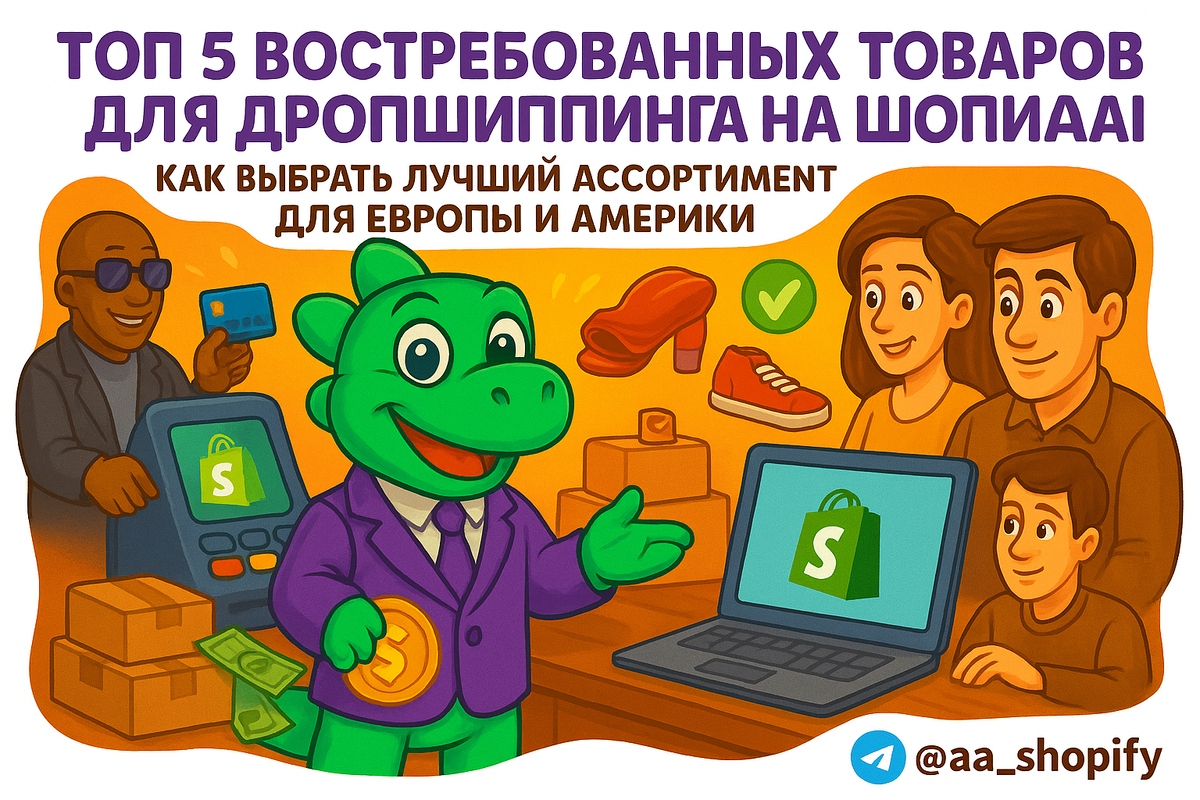    Топ 5 востребованных товаров для дропшиппинга на Шопифай в 2025 году: как выбрать лучший ассортимент для Европы и Америки aa_ecom