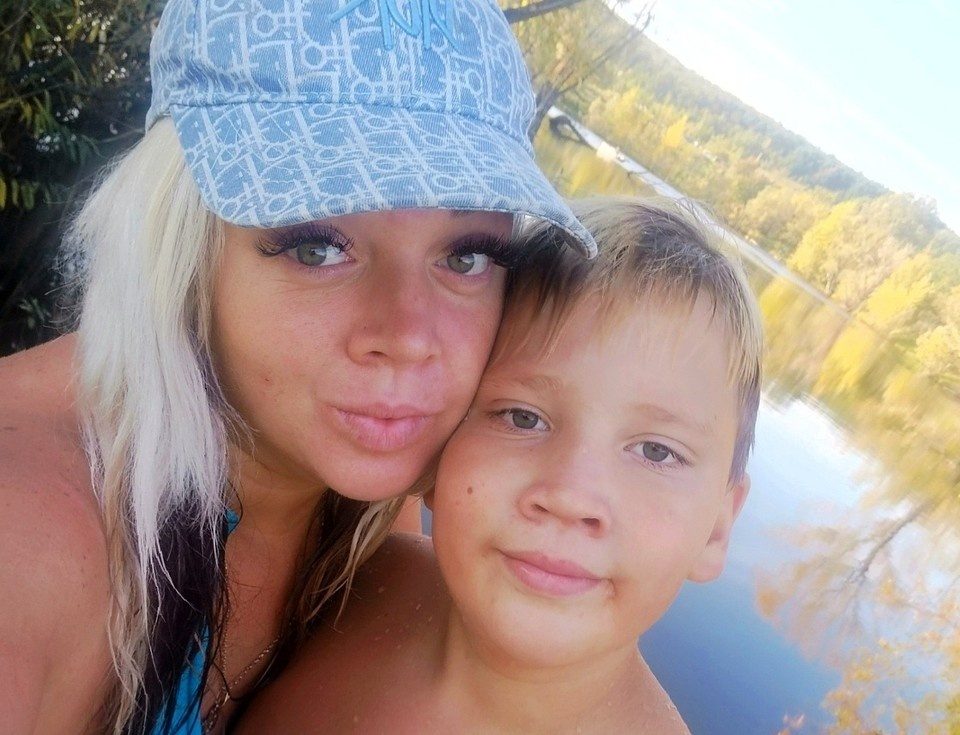 Жанна с сыном Захаром. Фото: Жанна Переверзева