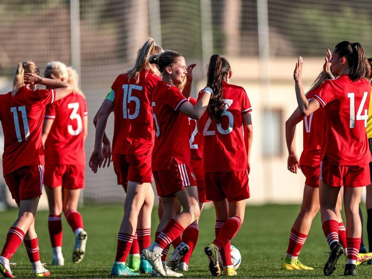    Футболистки сборной России© Пресс-служба женской сборной России по футболу