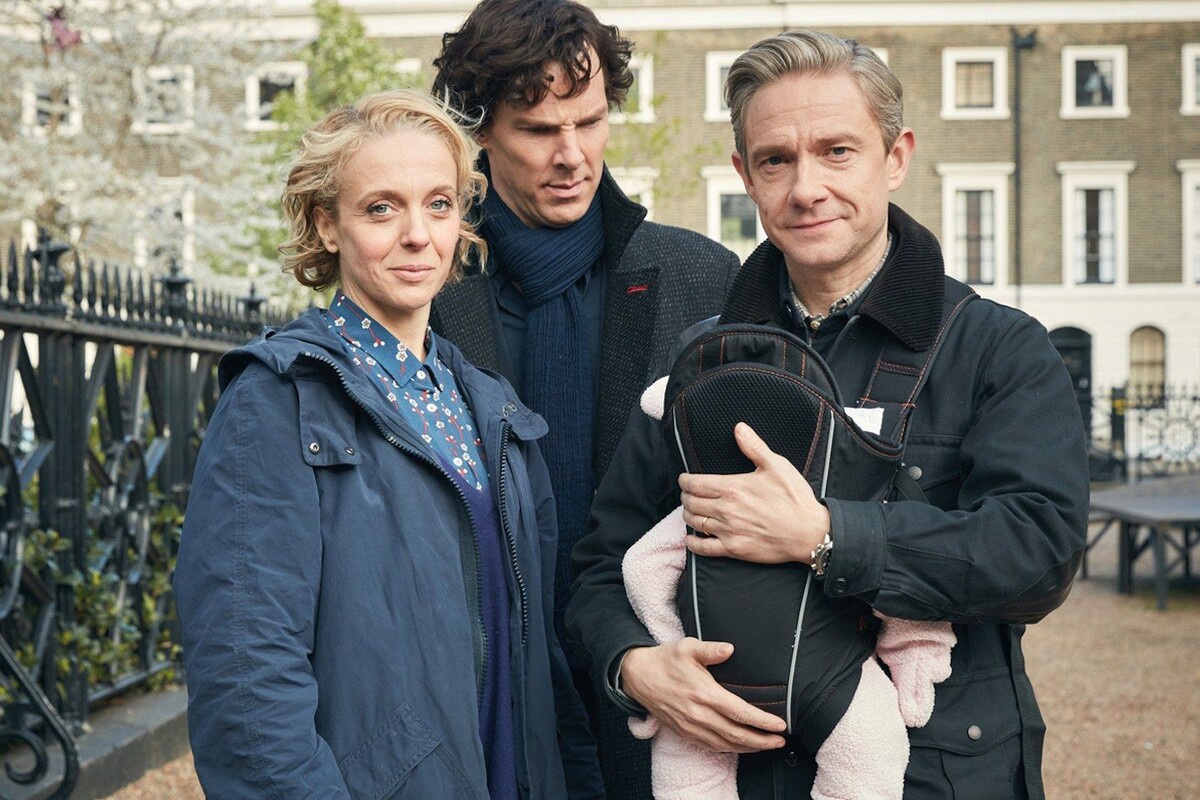 кадр из сериала «Шерлок»