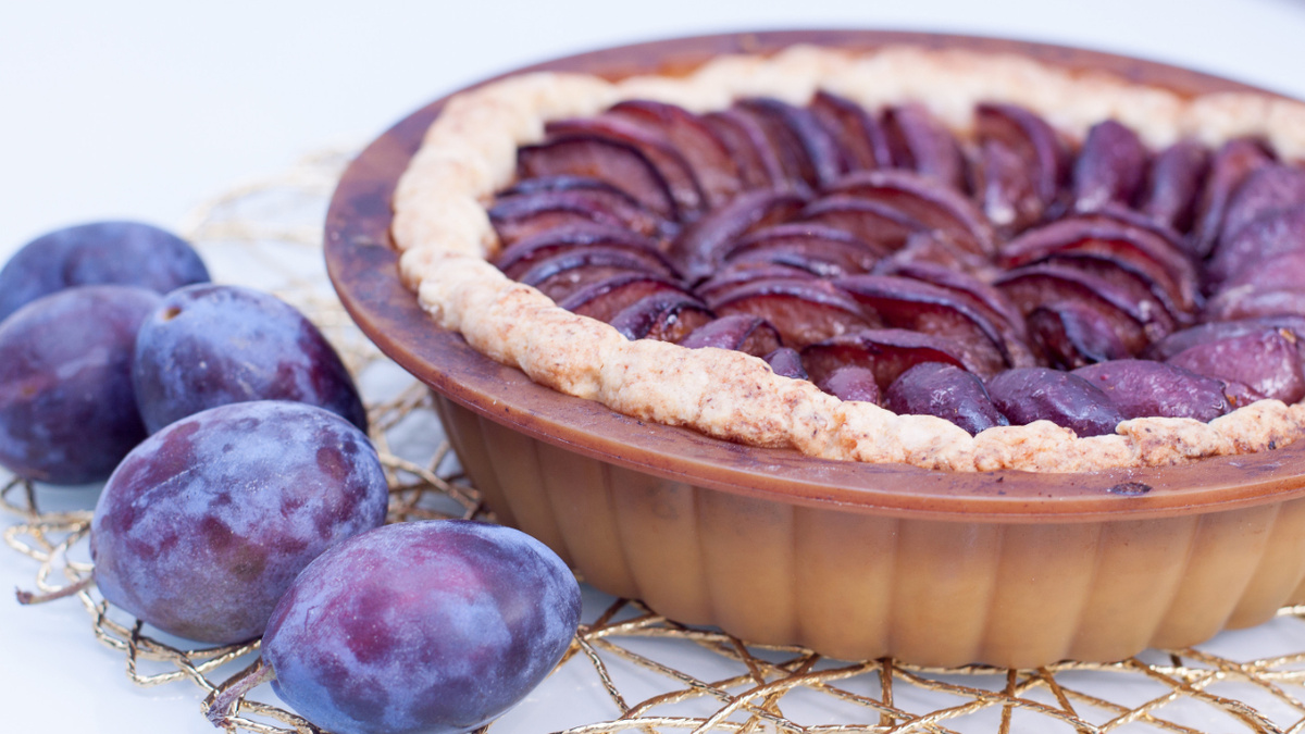 сливовый тарт (фото автора)