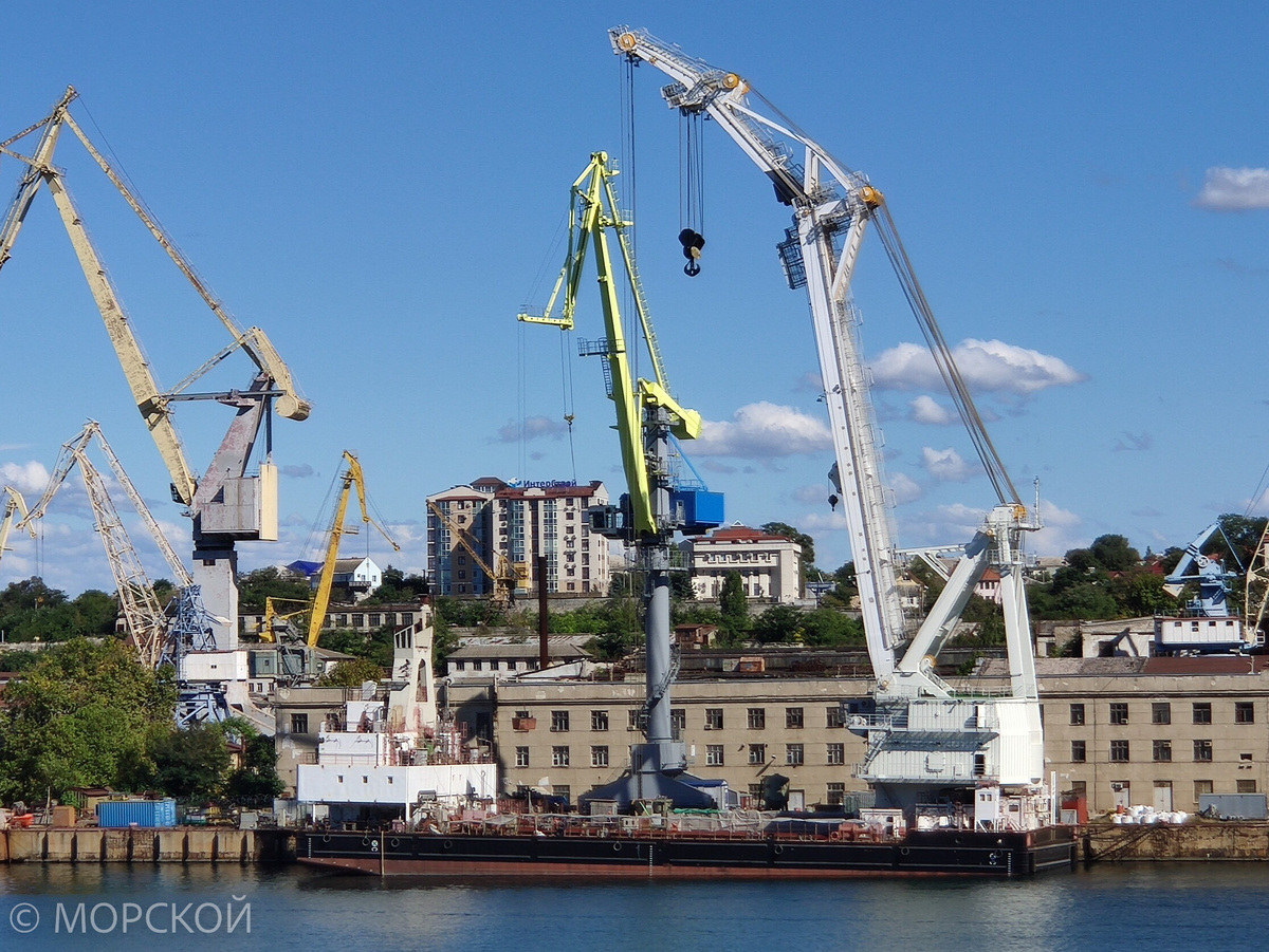 ПК-400 во время испытаний грузового утсройсва. Сентябрь 2022 года. 