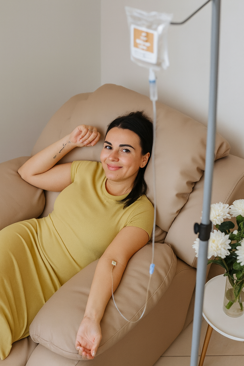 Витаминная капельница в Clean Clinic Смольный в Санкт-Петербурге