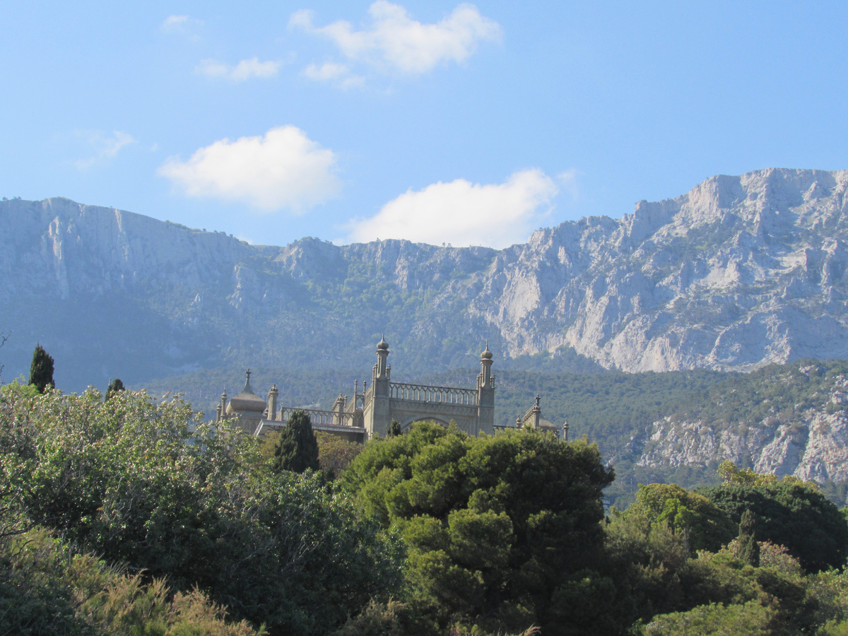 Вид на Воронцовский дворец