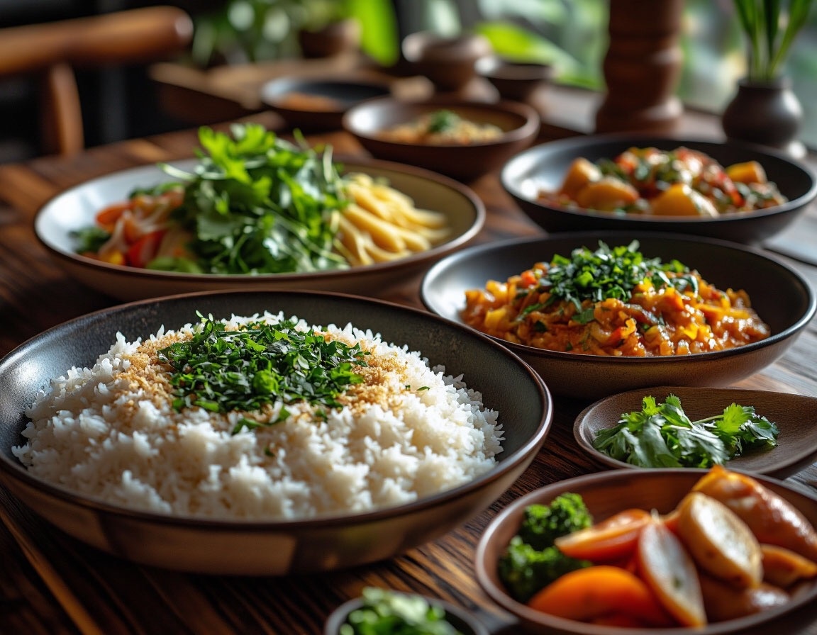 Полезное и яркое разнообразие блюд 