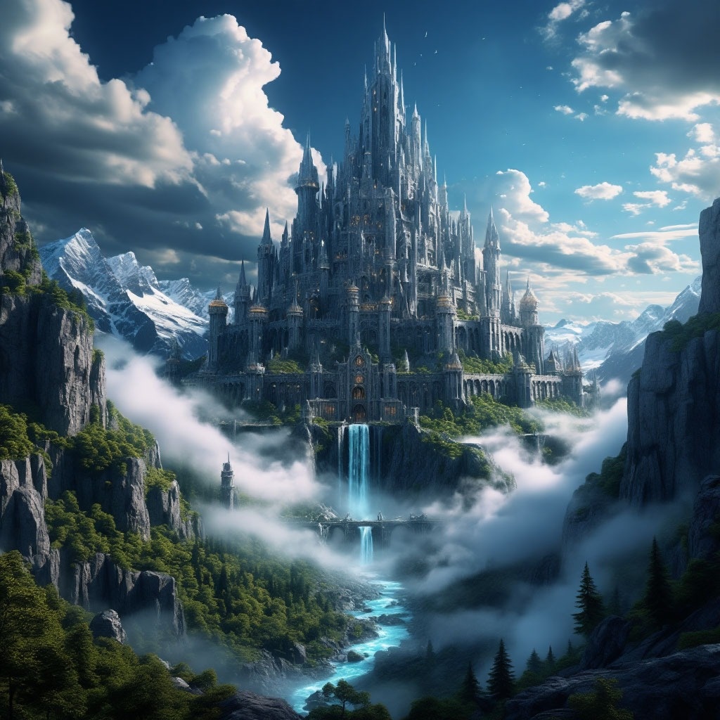 Асгард — один из трёх космогонических миров скандинавской мифологии, созданных триадой богов-демиургов: братьями Одином, Вили и Ве. 