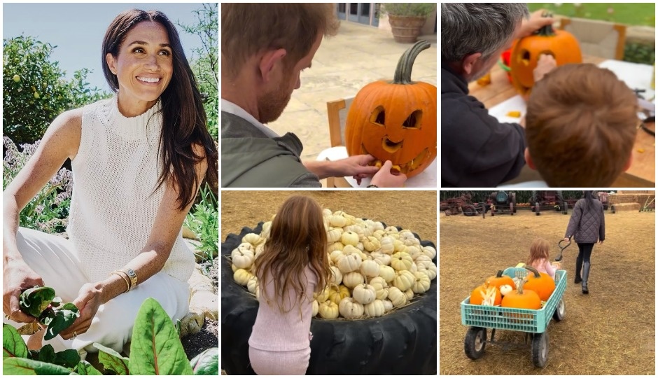 Меган Маркл с семьей