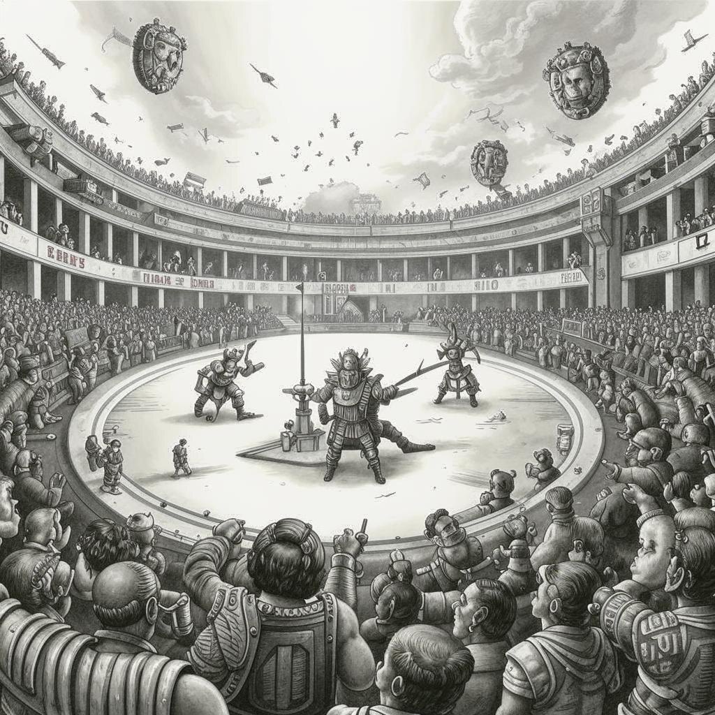 Интернет-пространство превратилось в арену для гладиаторских боев