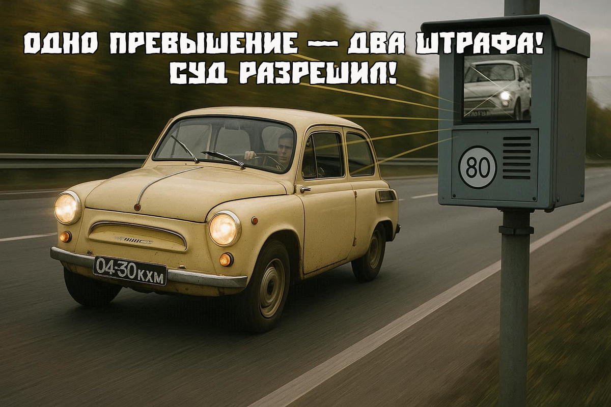 Многократные штрафы за скорость: почему однотипные нарушения теперь считаются разными...
