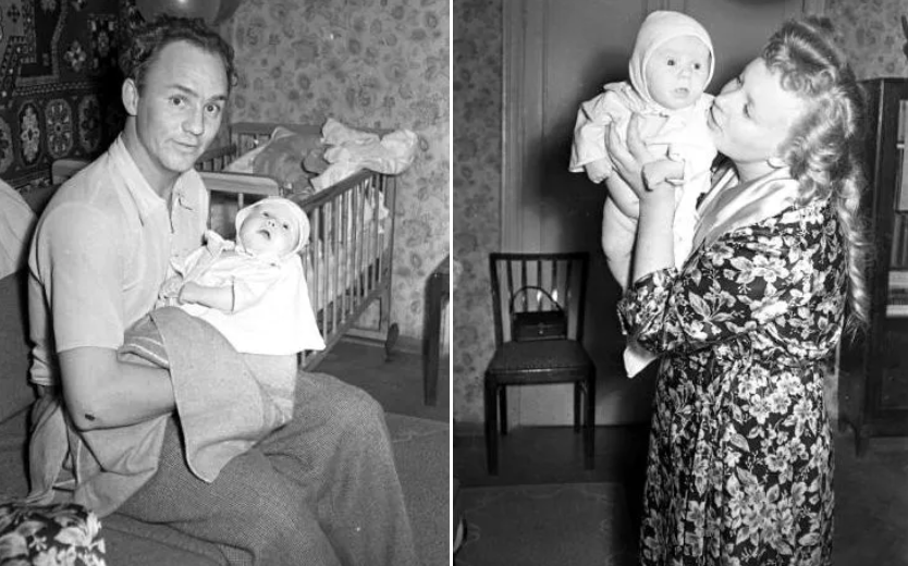 На фото дочь Алена с родителями 