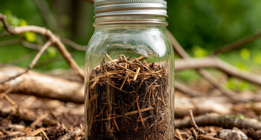    1 банка в компост: перегниют даже крупные ветки и сухая ботва — совет от мудрых дачников