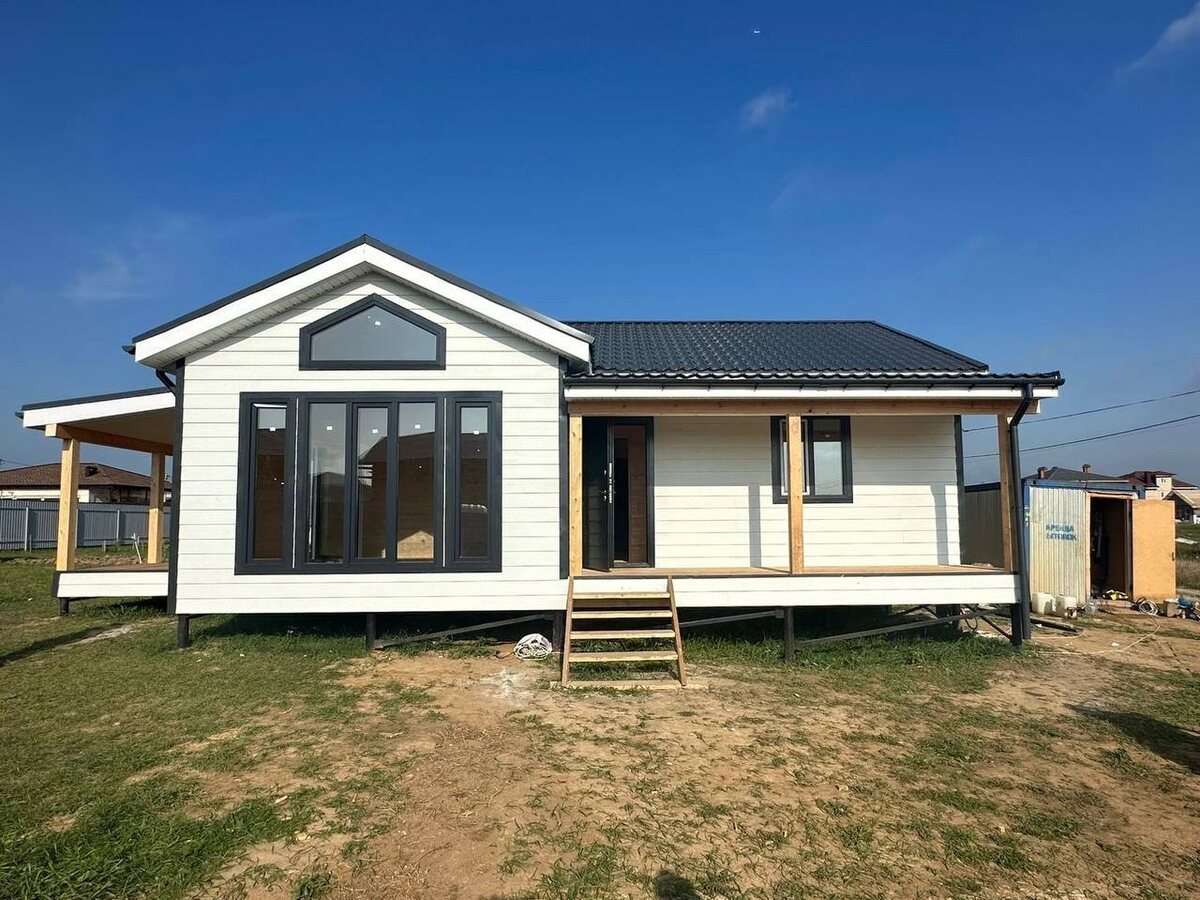 Проект реализован под ключ компанией Лидер Дач