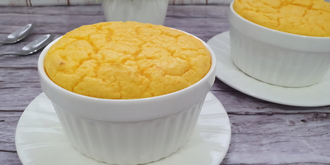 НИ ГРАММА МУКИ! Минимум калорий! Нежное Творожно - Тыквенное ПП суфле