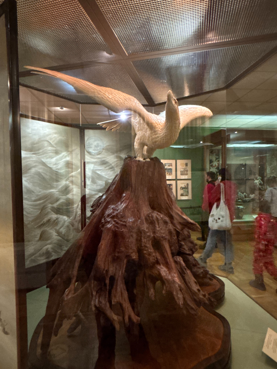 Кэндзиро Канэда. «Орел на сосне». Япония, кон. XIX века