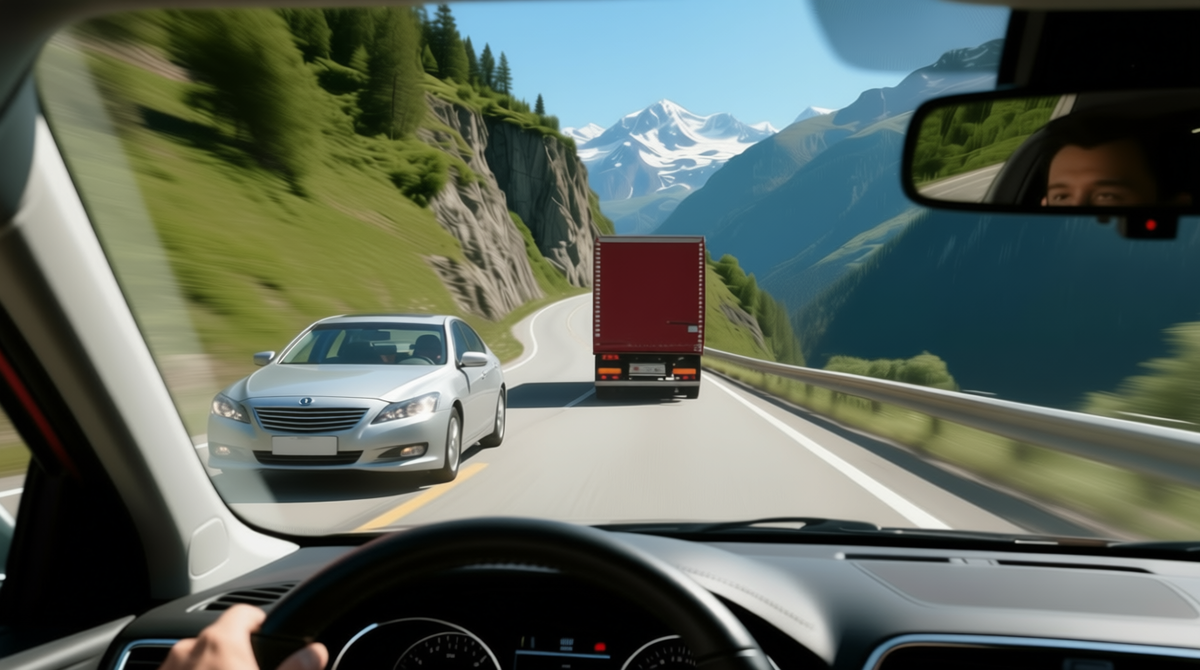 В горы на машине - это красота!